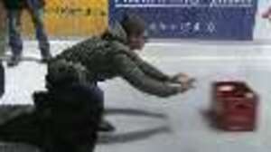 World Title on the Ice: Beer Crate Curling
