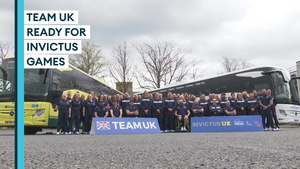 Team UK depart for Invictus Games The Hague challenge