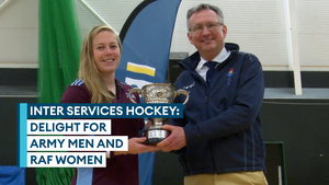 Army and RAF storm to victory at Inter Services Indoor Hockey Championships