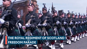 Why are Freedom Parades important to the military?
