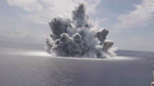 What Happens When A US Aircraft Carrier Faces Live Explosives