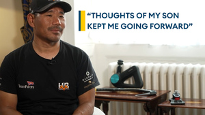 Hero Gurkha veteran's thoughts of his son to overcome Mount Everest