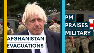 Boris Johnson Praises Military And 'Amazing' Kabul Airlift Effort