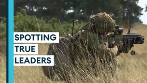 How does the Army find its leaders?