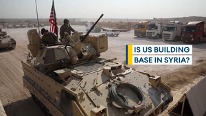 Is the US setting up a base in northern Syria?