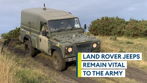 Why the trusty Land Rover remains a key Army vehicle