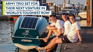 Soldiers aiming to be first military trio to row the Atlantic
