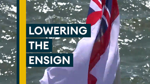 Princess Anne presents awards as submarines are decommissioned