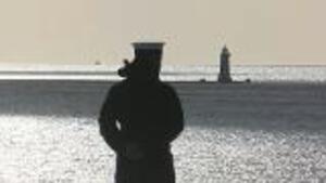 HMS Ocean's Final Arrival Into Devonport