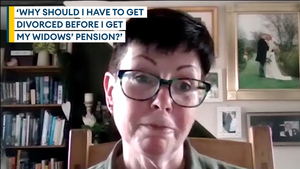 War widow forced to decide between divorce or losing her pension