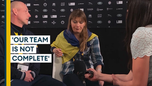 Emotional Team Ukraine remembers coach killed in action after Russia invasion