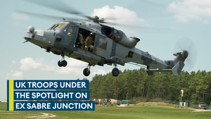 Hide and Seek: UK Apaches and Wildcats train for war in Europe