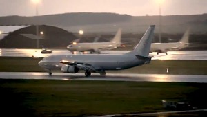 WATCH: RAF's Latest Submarine Hunter Lands At New Home