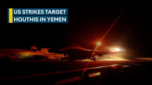Houthi facilities targeted by US jets in Yemen