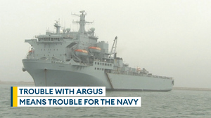 What safety issues with RFA Argus mean for the Royal Navy