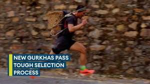 Would-be Gurkhas take on selection in Nepal
