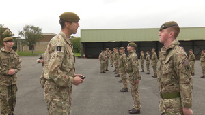 2 YORKS Receive Medals For Afghanistan Deployment