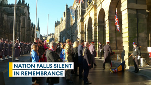 Remembrance Sunday services held across UK as nation remembers the fallen