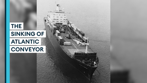 Falklands 40: The sinking of Royal Marines' Atlantic Conveyor