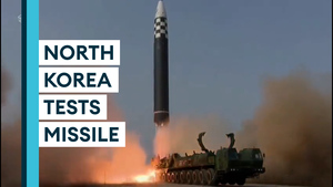 North Korea launches first intercontinental ballistic missile in more than four years