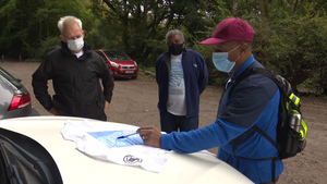 Two Airmen Walking To Raise Money For A Monument Dedicated To Black Service Personnel