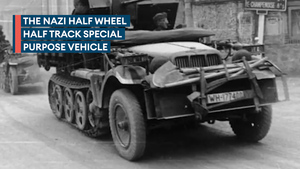 German vehicle enthusiast's rare collection of Second World War military kit