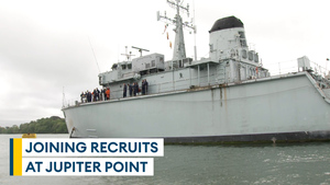 Royal Navy recruits get first taste of life on the water at Jupiter Point