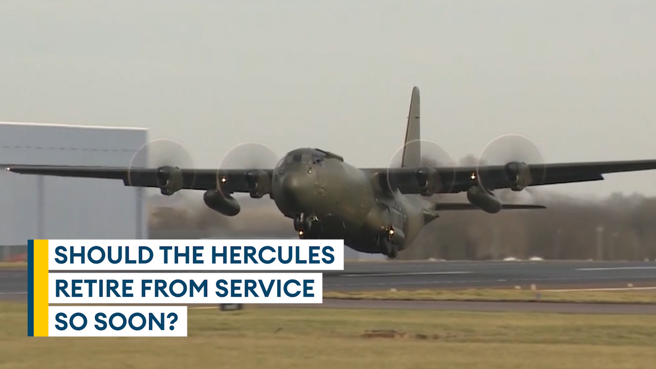 Retiring RAF's Hercules will leave initial capability gap, new air