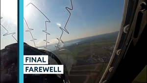 Royal Navy Hawk jets complete farewell flight over Cornwall