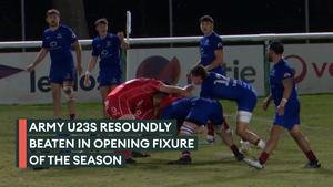 Army Under 23s suffer a heavy defeat against Rams