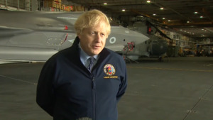 Boris Johnson: CSG 21 Deployment 'Projecting Britain's Hard Power'