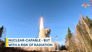 Tested: The Russian missile dubbed the flying Chernobyl