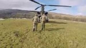 RAF Brings Vital Supplies To Isolated Cumbria