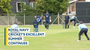 Royal Navy win development cricket championship