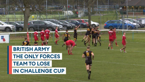 British Army crash out of Challenge Cup in first round