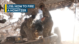 Gunners explain how to fire UK howitzer that's been sent to Ukraine