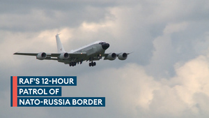 Rivet Joint makes lengthy flight to gather a long list of intel