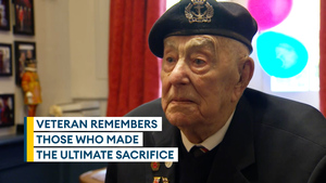 Veteran describes meeting the Queen at the Tower of London