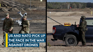 Putin's nemesis: Nato shows off drone system used in Ukraine