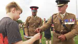 Military Children Awarded Medals For Mental Health Activities During Lockdown