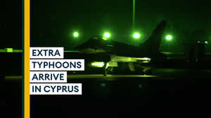 UK sends additional Typhoons to Cyprus for patrols
