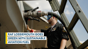 The RAF is going green – with the help of algae