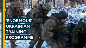 Ukrainian service personnel training on UK soil to take a major step up 