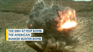 The US bunker-buster bomb 