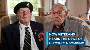 Veterans recall news of Hiroshima atom bomb