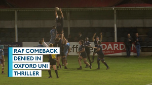RAF lose by one point in thriller against Oxford University