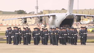 Number 30 Squadron's Return Marked At RAF Brize Norton