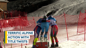 Meribel 2024: Dramatic slip decides Alpine Combined title during live broadcast