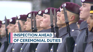 Change of pace for sappers getting ready for ceremonial duties | Forces News | 20 January