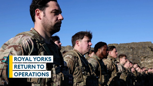 Infanteers from 1 R Yorks ready for next deployment